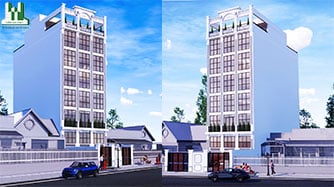 mẫu thiết kế chung cư cho thuê 8 tầng hiện đại mẫu thiết kế chung cư cho thuê 8 tầng hiện đại